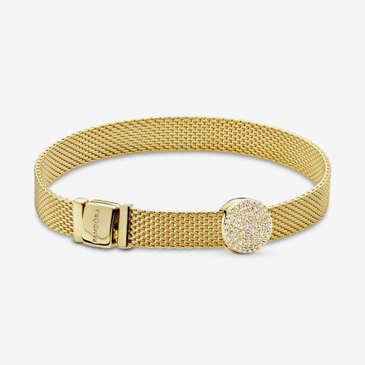 Get That Gold Mesh Bracelet Set