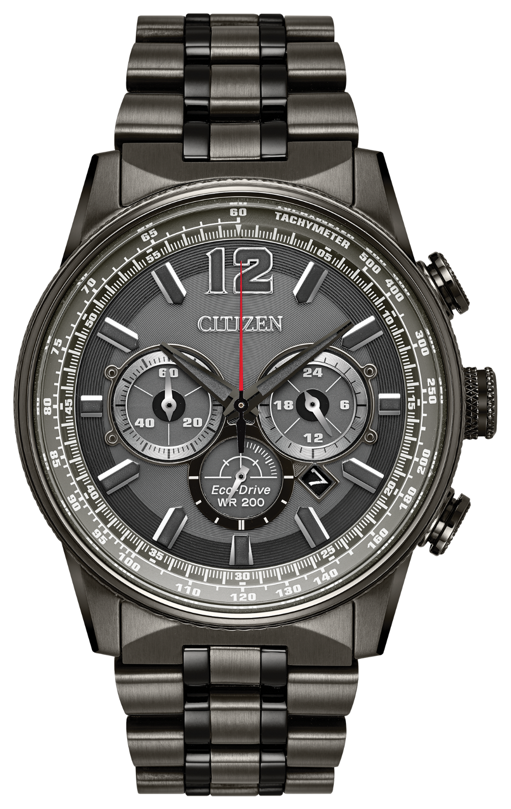 Citizen Night Hawk CA4377-53H Black dial stainless