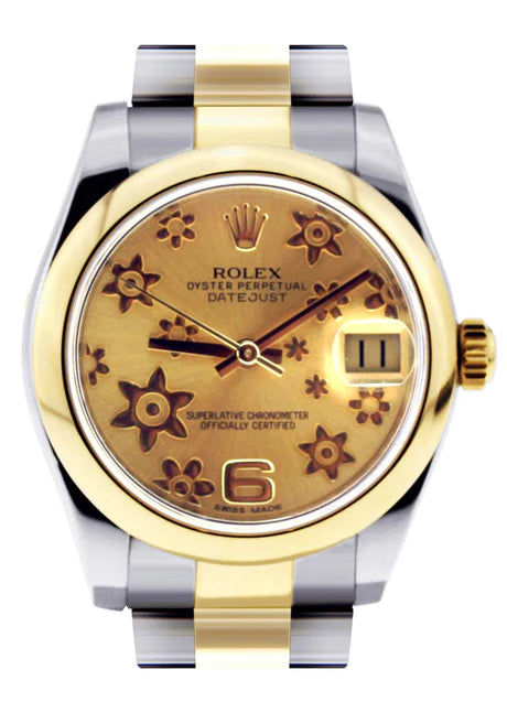 Rolex Datejust Watch For Women | Two Tone | 31 Mm