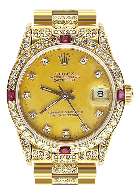 Rolex Datejust Watch For Women | Yellow Gold | 31 Mm