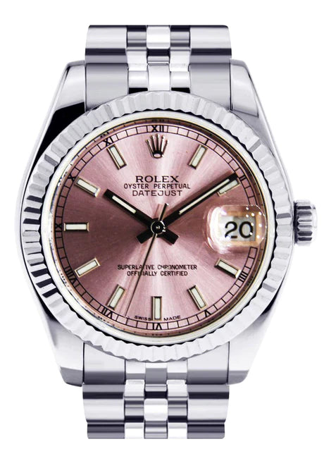 Rolex Datejust Watch For Women | Stainless Steel | 31 Mm
