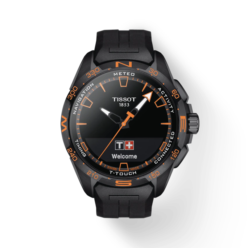 Tissot t best sale touch solar orange
