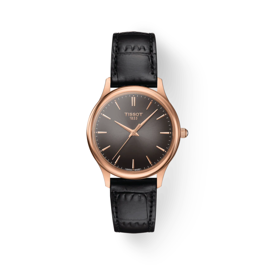 Tissot gold outlet black