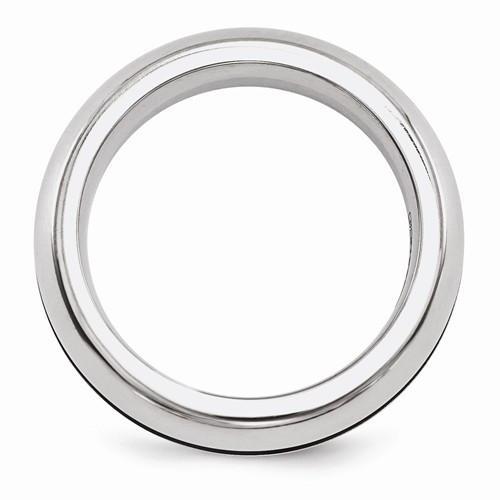 Edward Mirell Titanium Anodized Ring - 6mm - AydinsJewelry
