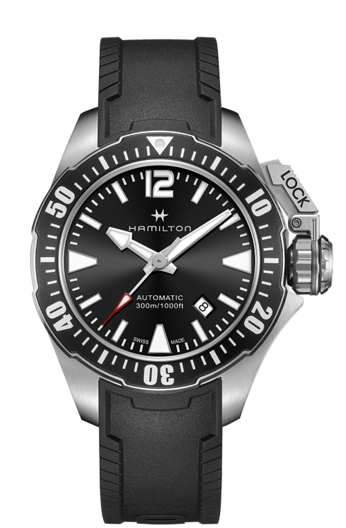 Hamilton Khaki Navy Frogman Auto H77605335