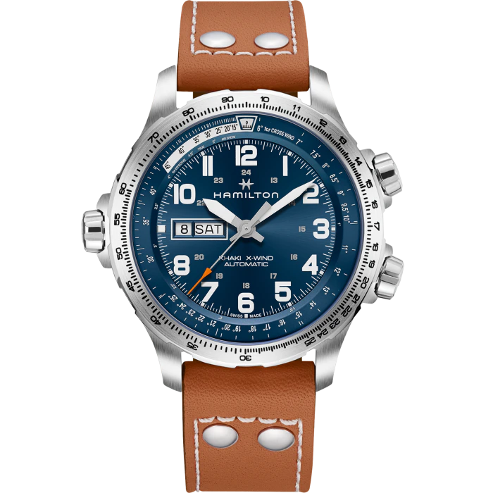 KHAKI AVIATION X-WIND DAY DATE AUTO - H77765541