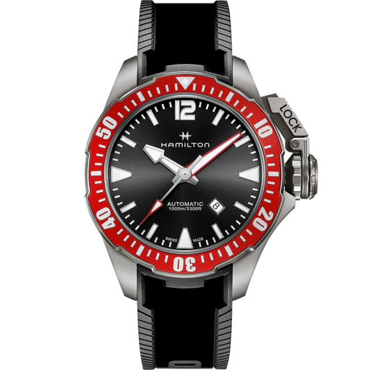 KHAKI NAVY FROGMAN TITANIUM AUTO - H77805335