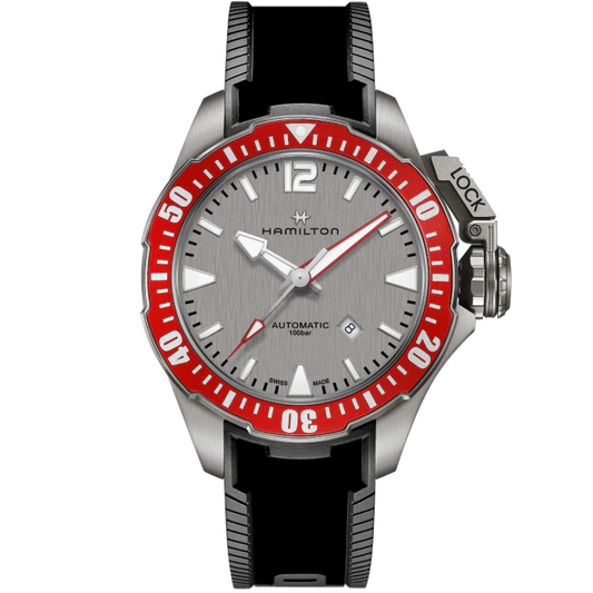 KHAKI NAVY FROGMAN TITANIUM AUTO - H77805380