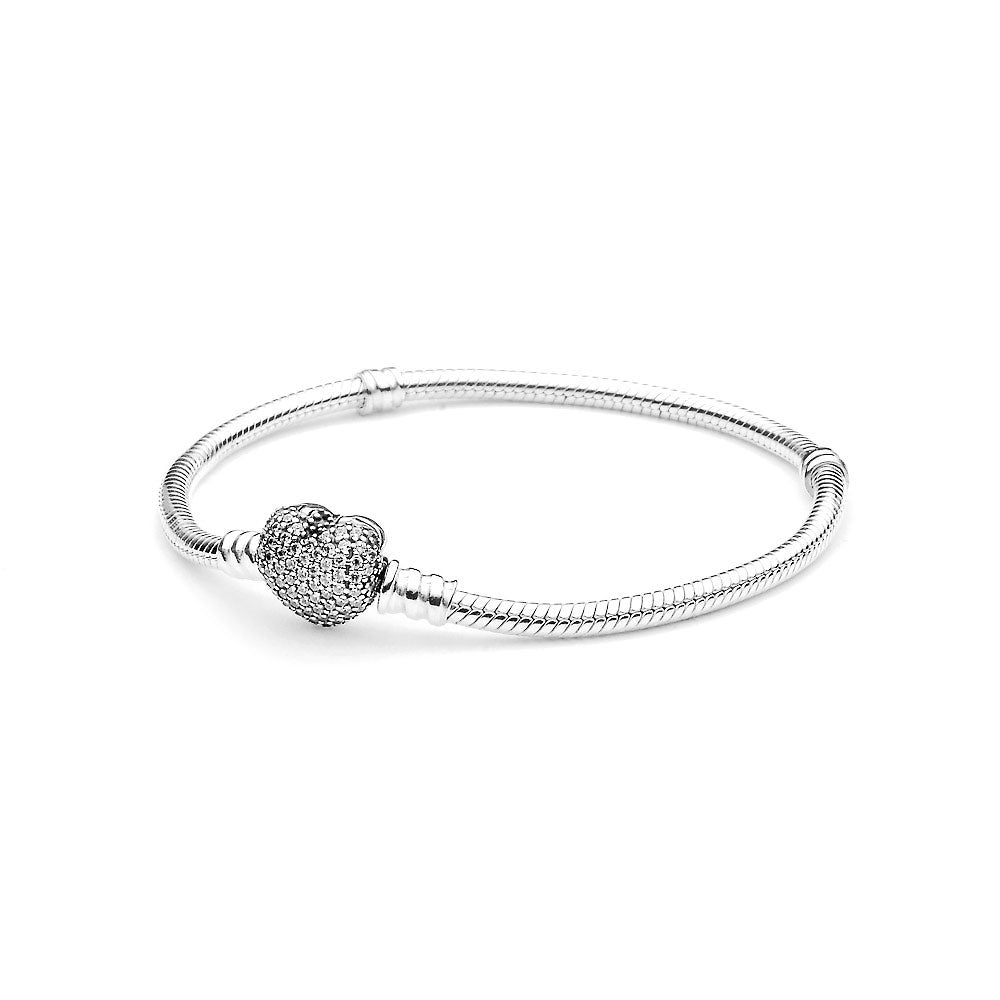 Pandora moments deals sparkling heart bracelet