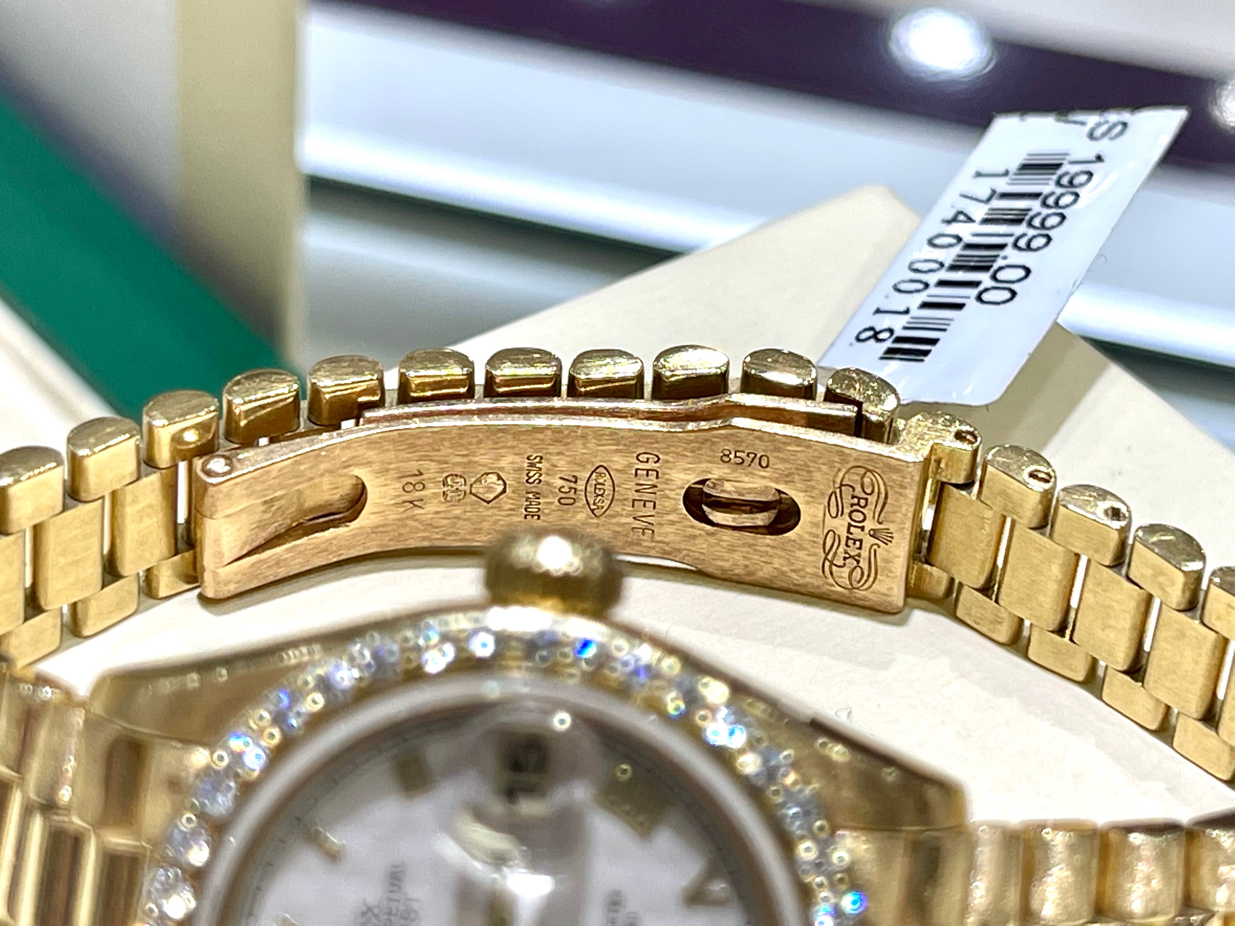 Rolex hot sale dial sizes