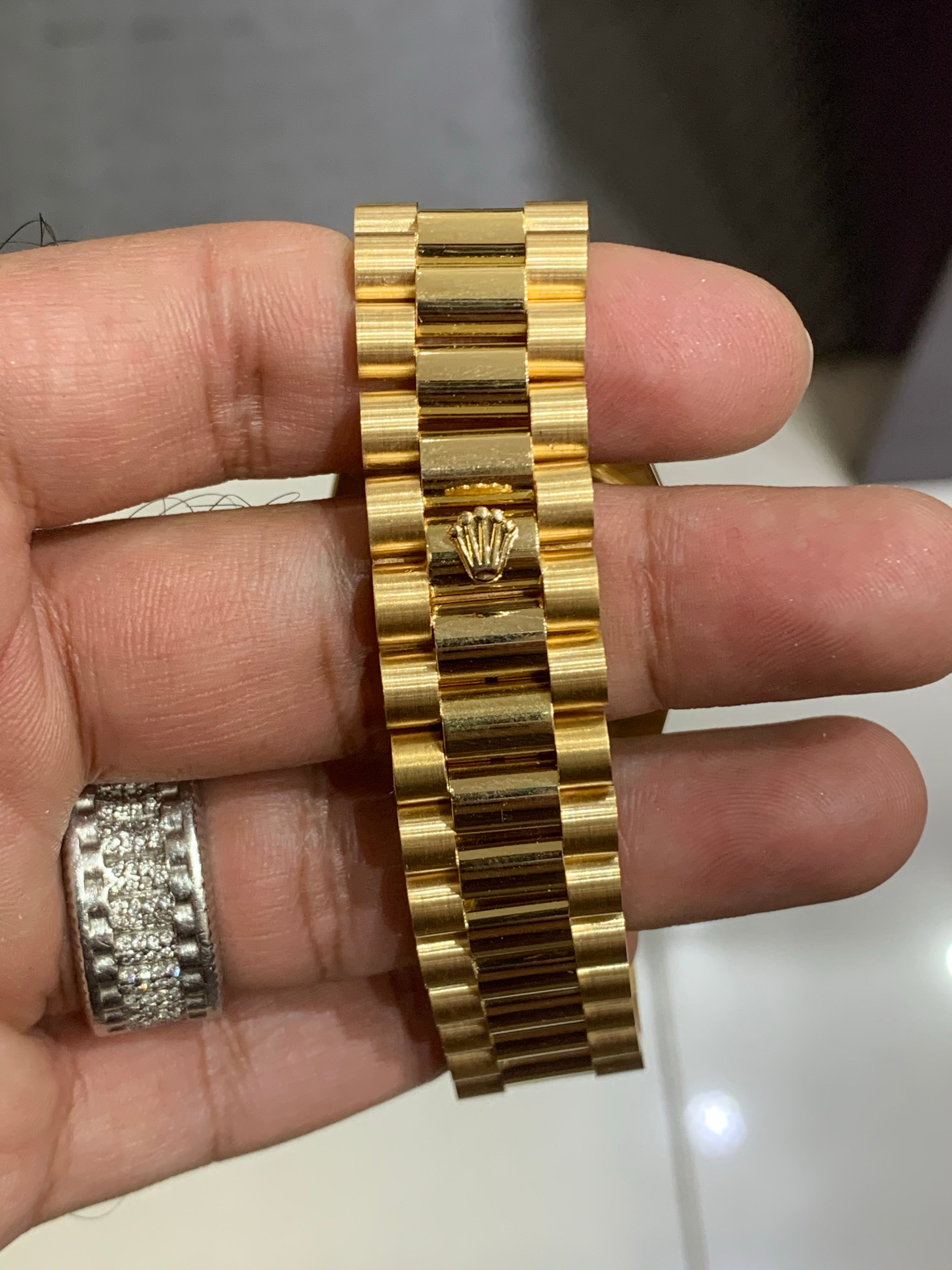 Rolex outlet presidential ring