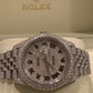 Rolex 126300 41mm Datejust  Honeycomb setting Jubilee 20ctw