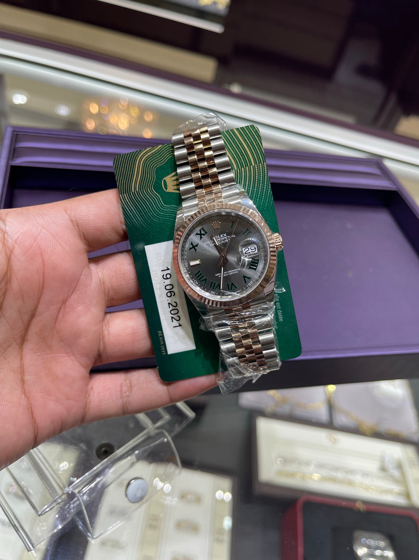 36mm wimbledon dial Clearance