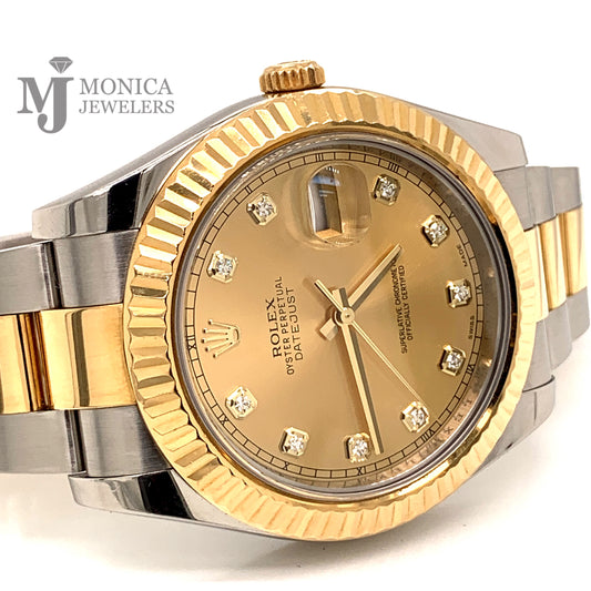 Rolex 116333 Datejust II 18k Stainless Steel 41mm