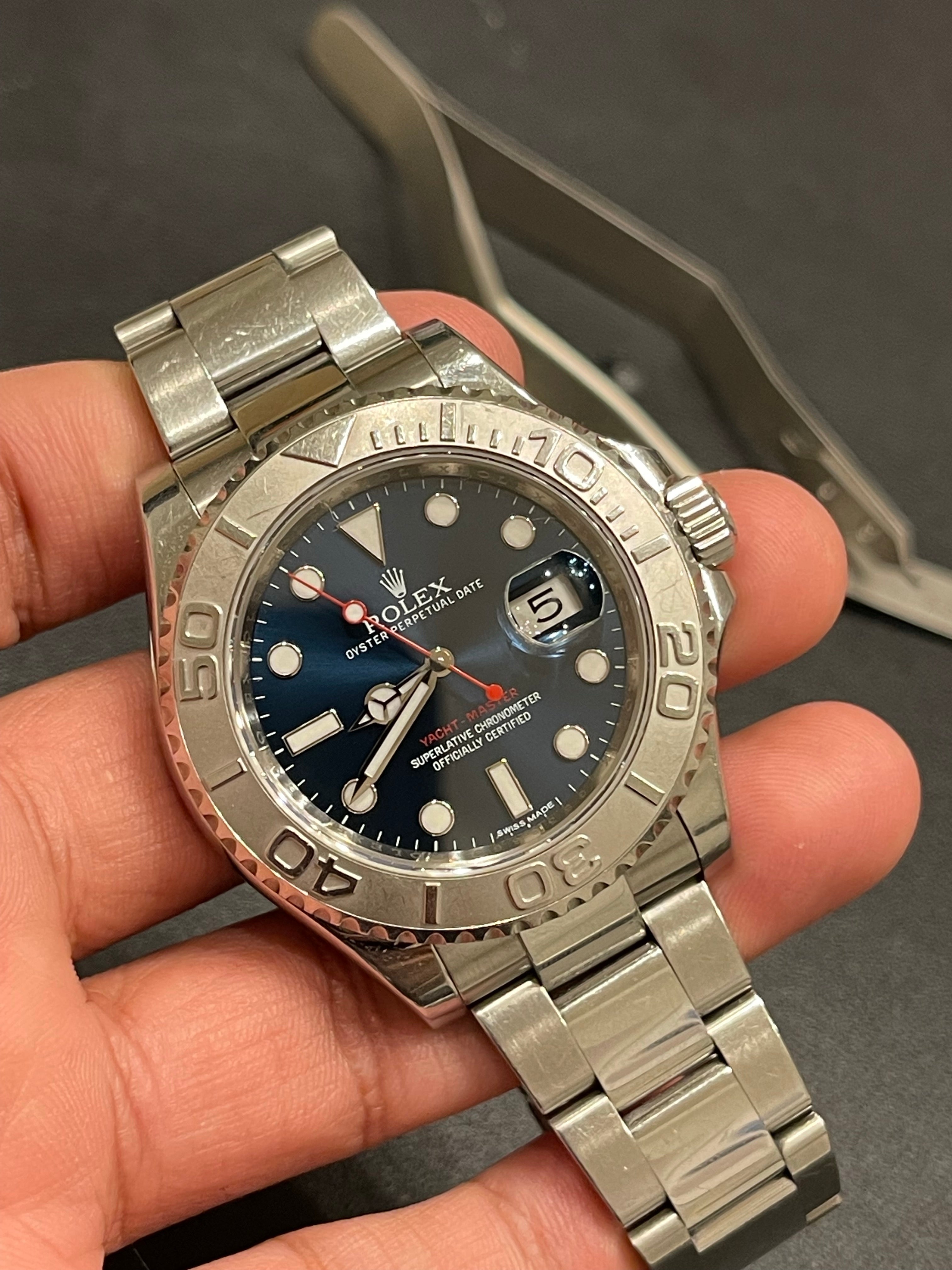 Rolex oyster perpetual on sale date yacht master