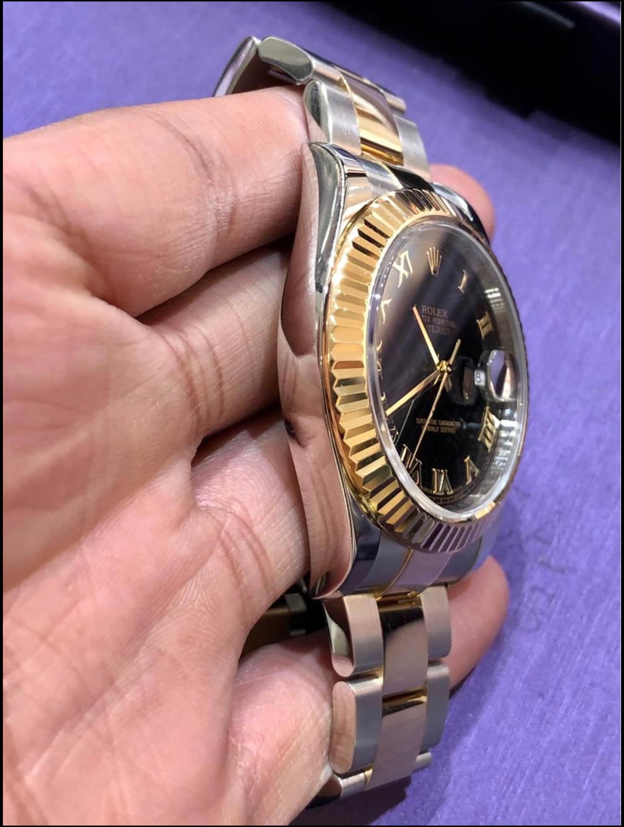 Rolex datejust outlet 2 steel