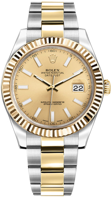 Rolex 116333 Datejust II 18k Stainless Steel 41mm