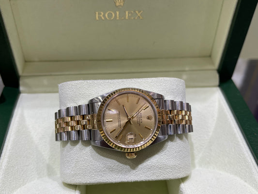 Rolex Datejust Mid size 31mm Champagne dial 68273