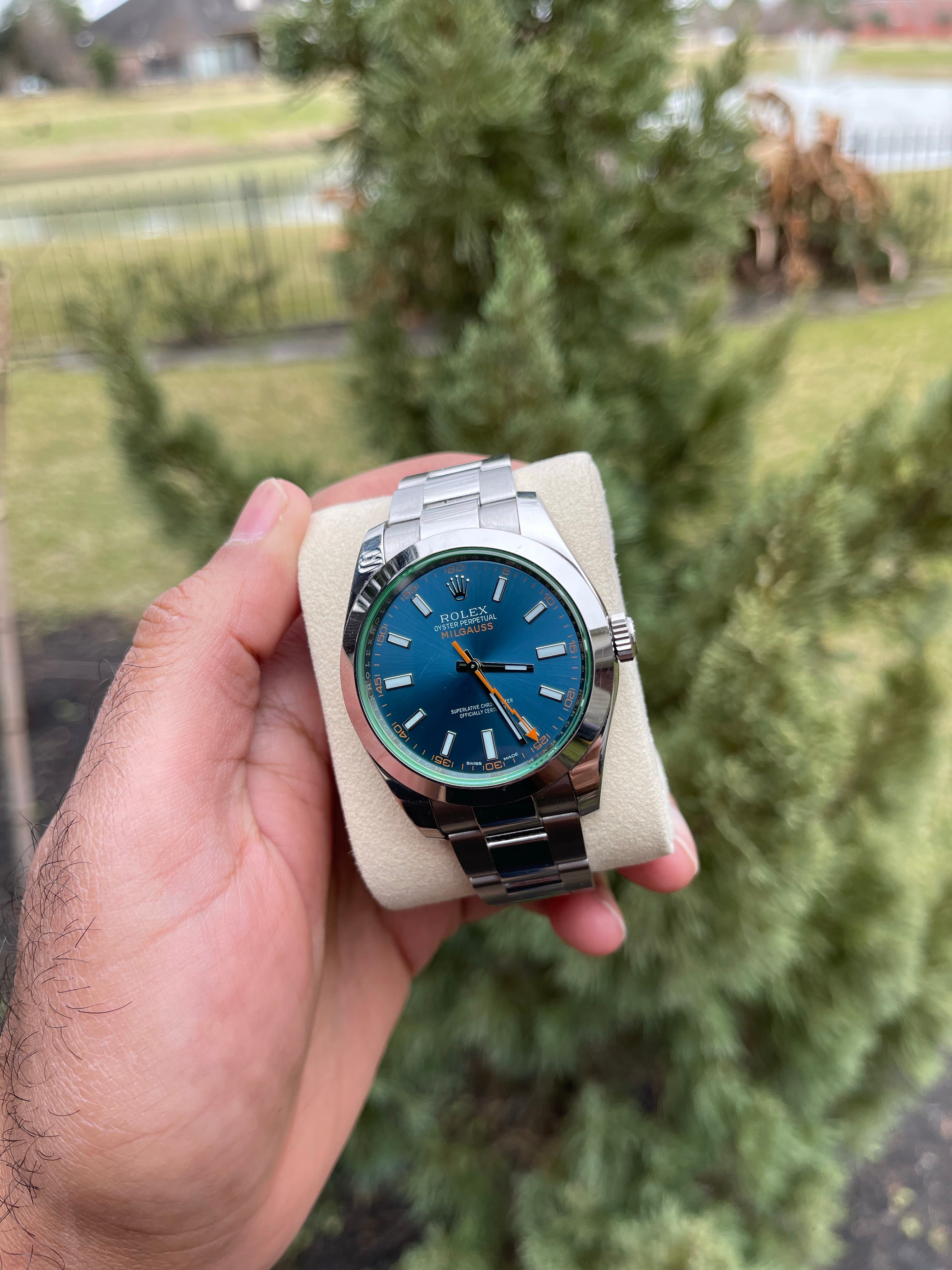 Rolex milgauss clearance wrist