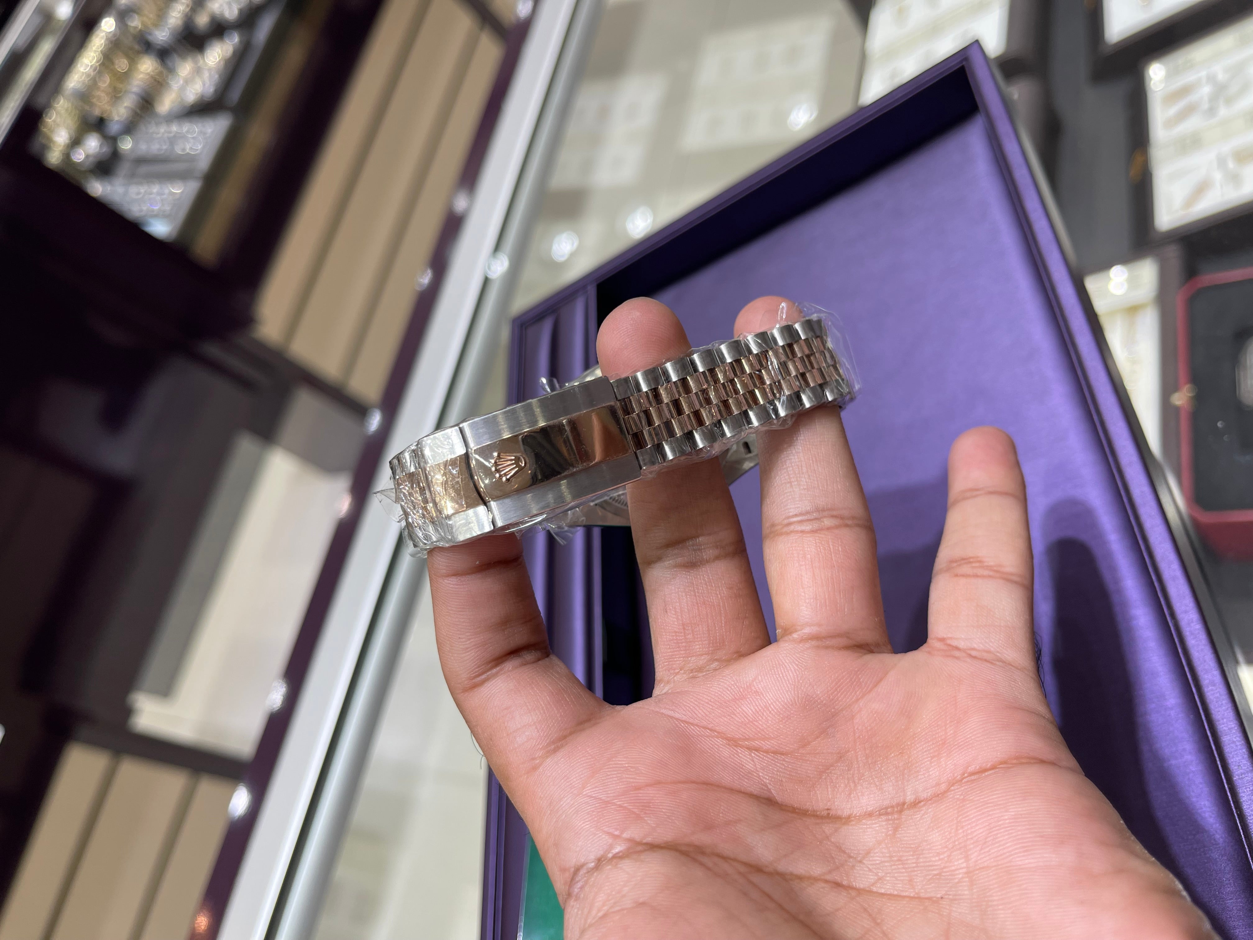 Rolex jubilee bracelet stretch sales