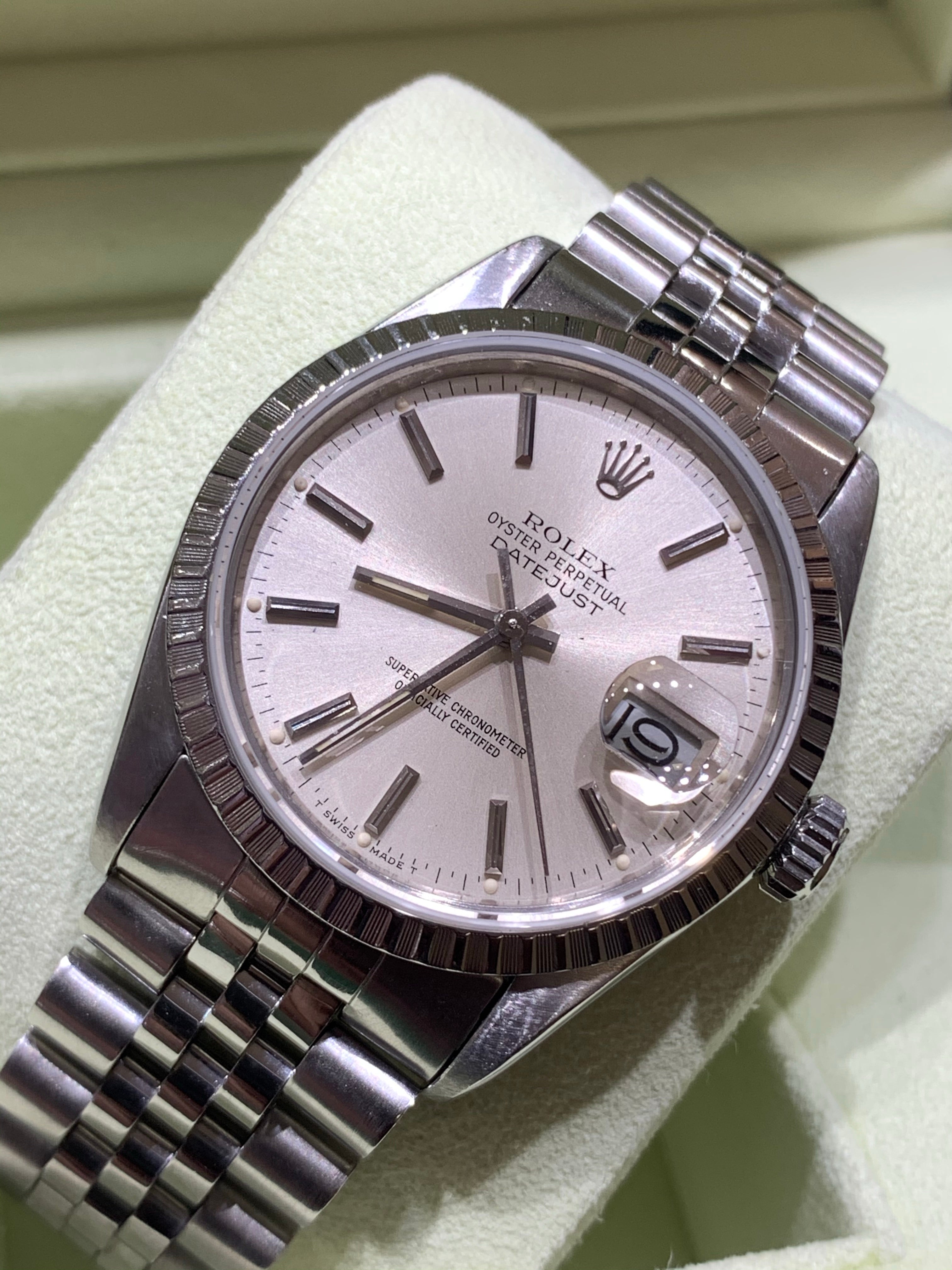 Rolex datejust stainless discount steel