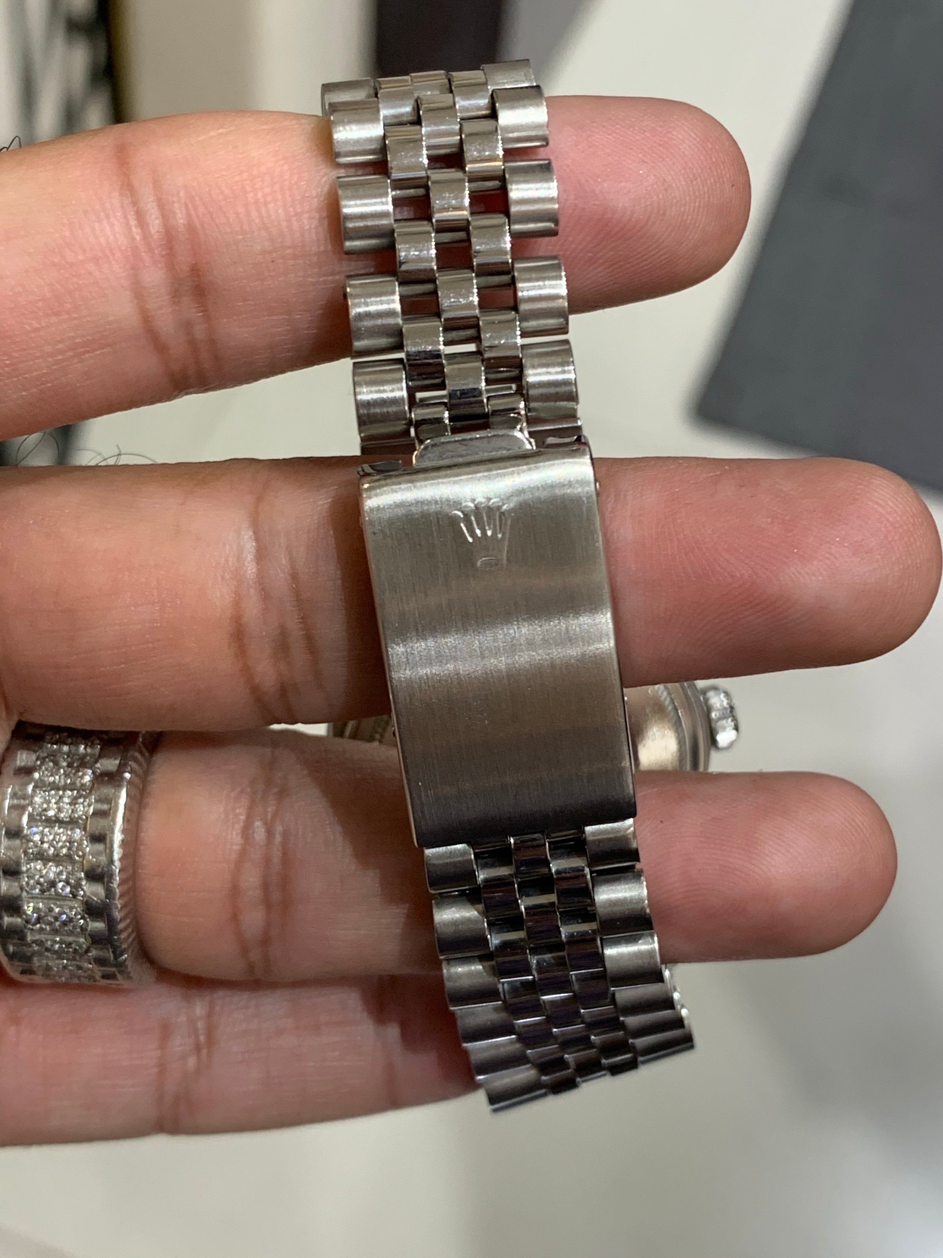 Rolex stainless shop steel jubilee bracelet