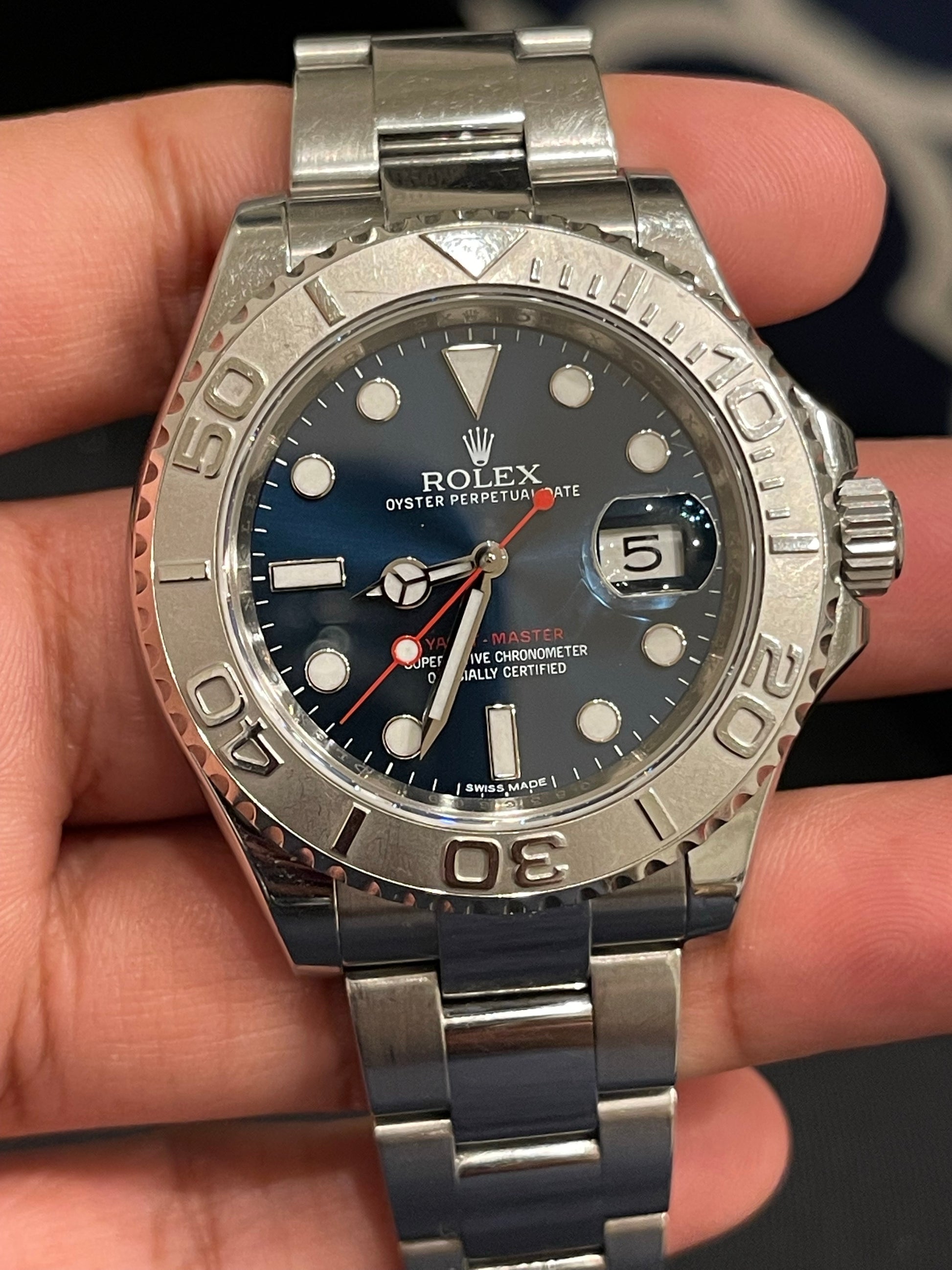 ROLEX Stainless Steel Yacht-Master 40 116622 Premowned – Monica