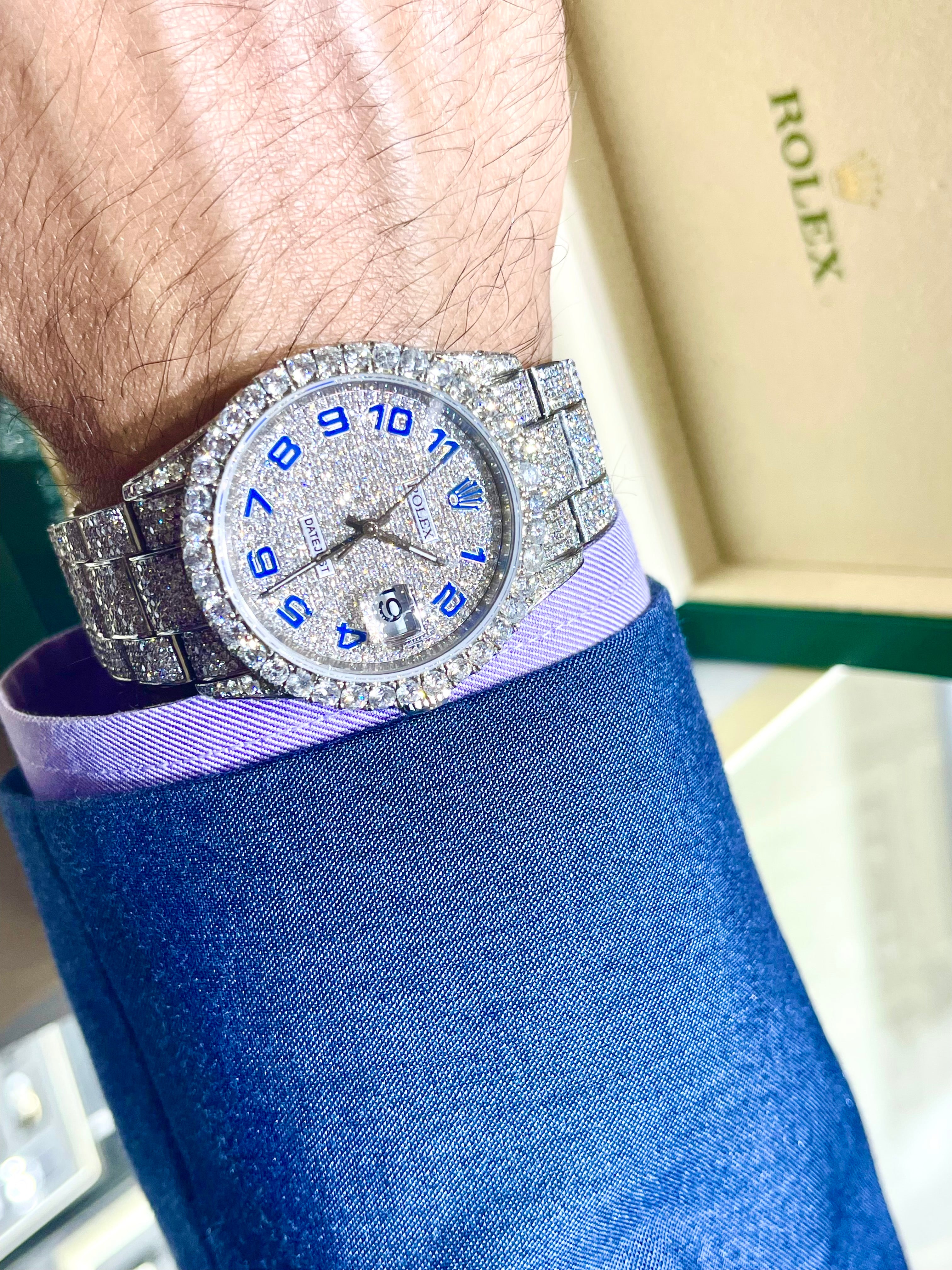 Rolex 16200 blue sale