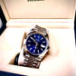 Rolex Datejust 41 Blue Stick Dial Jubilee Bracelet Men's Watch 126300