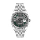 Rolex Datejust 18k/SS 36mm Wimbledon Slate Dial Jubilee  Bracelet Men's Watch 126234