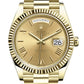 Rolex President Day Date 40mm 228238 18k Yellow Gold Champagne Roman Numeral