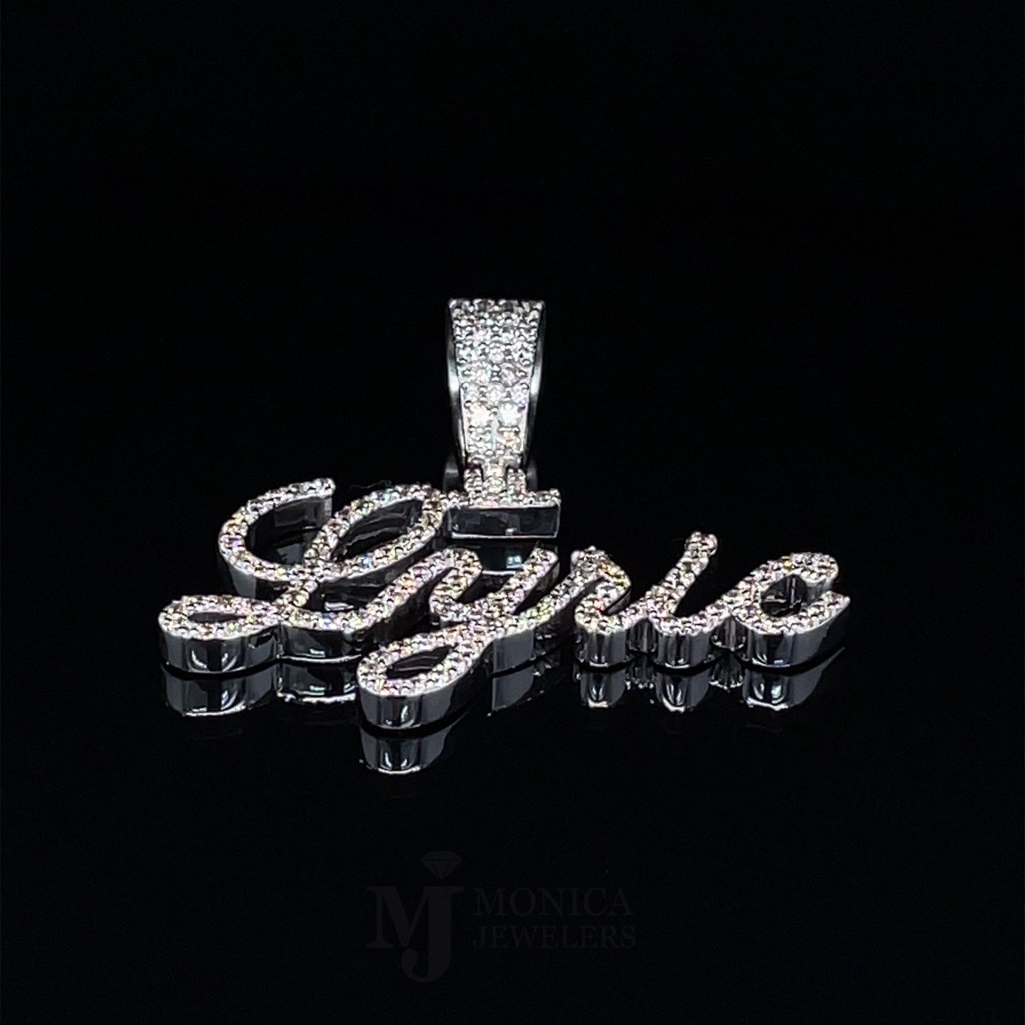 Custom diamond name plate Clearance