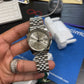 Rolex Datejust 18k/SS 36mm Silver index  Dial Jubilee  Bracelet Men's Watch 126234