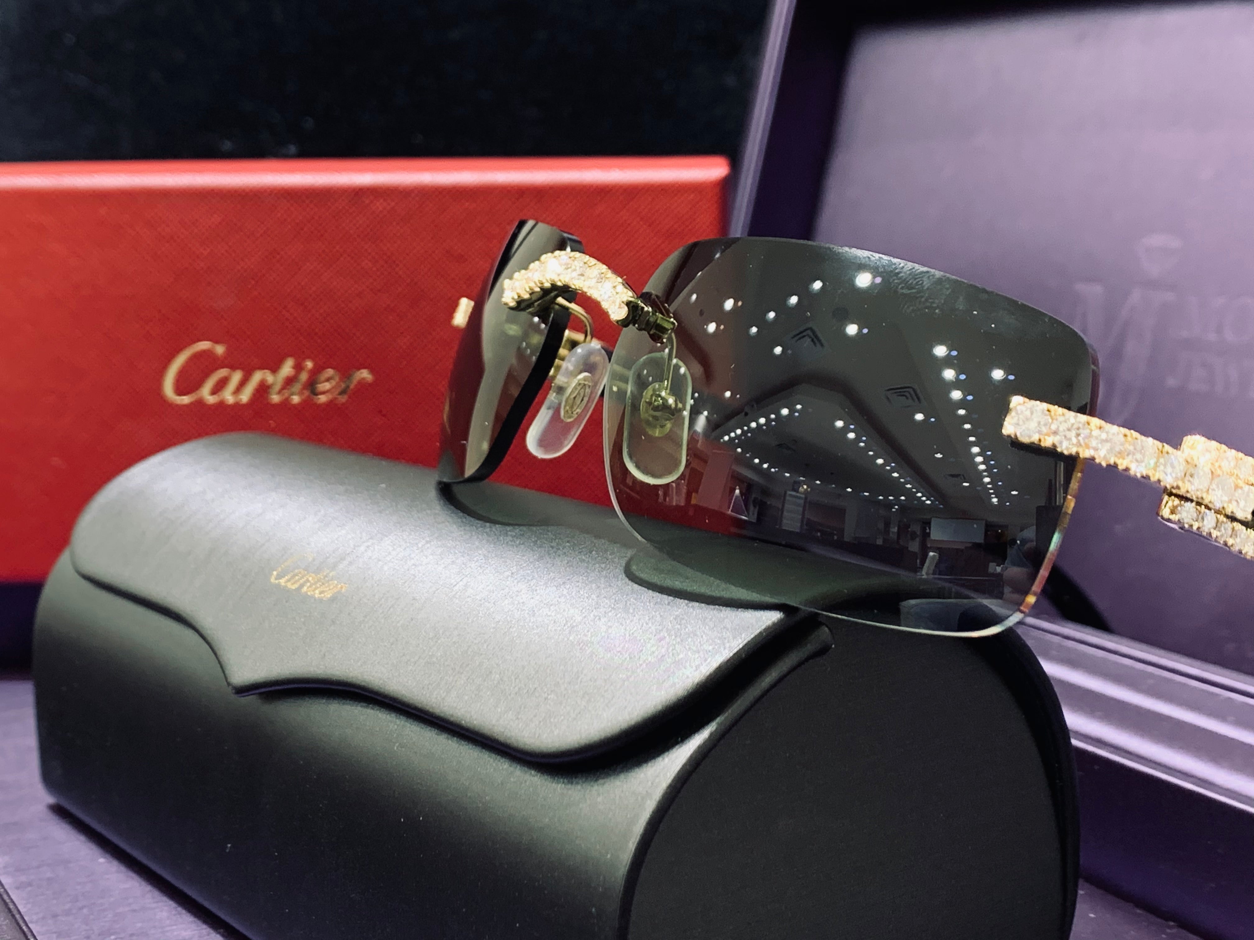 Cartier with diamonds online glasses