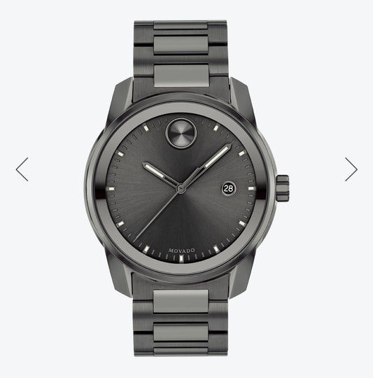 Movado Bold Verso dial Stainless Steel Band 3600736 42mm