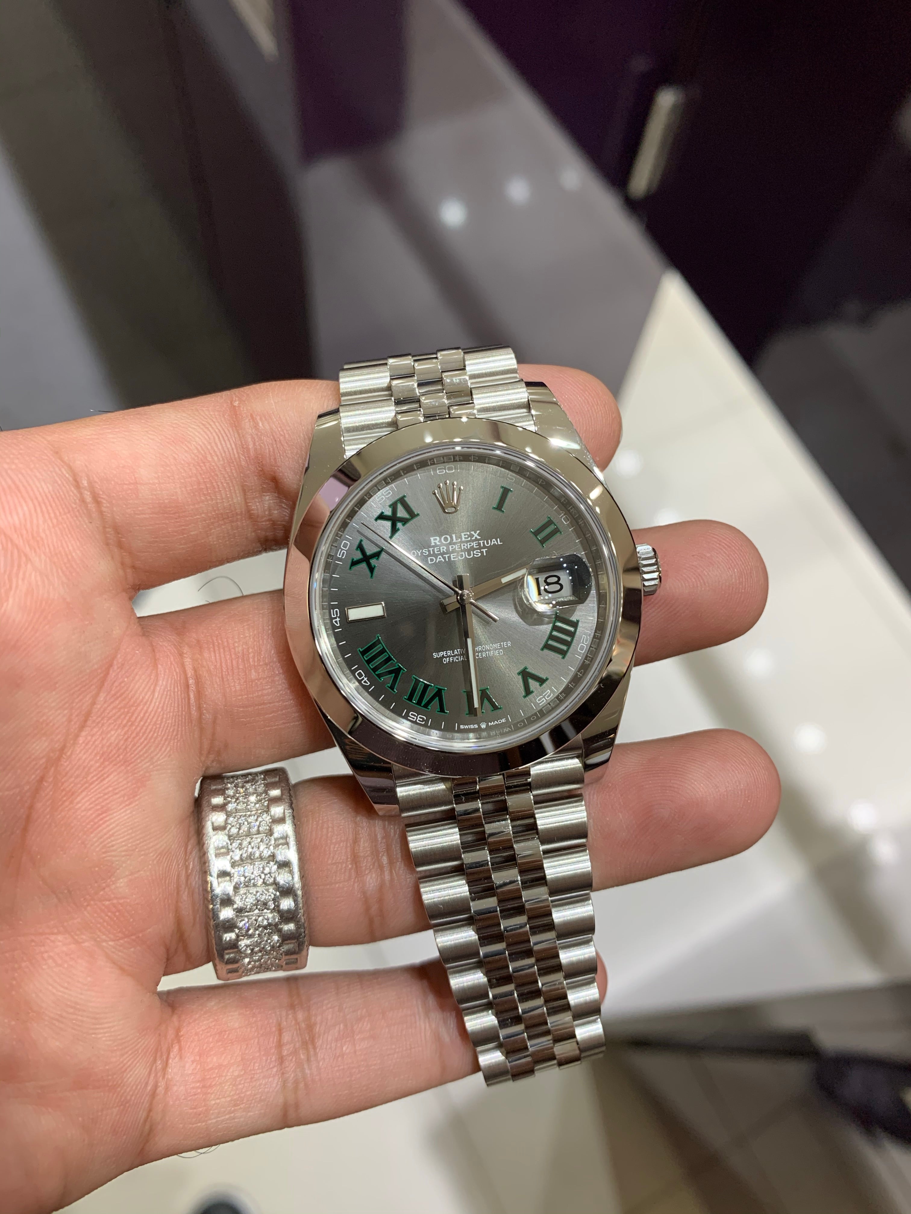 Datejust 41 clearance wimbledon