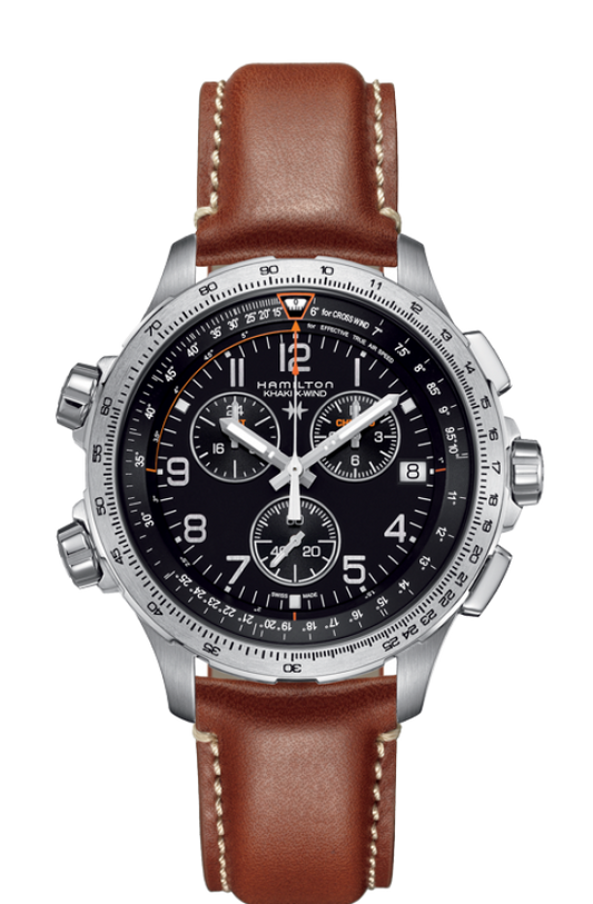 Hamilton Khaki aviation X-Wind GMT Chrono Quartz H77912535