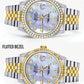 Womens Two Tone Rolex Datejust Watch | 36Mm | Mother of Pearl Dial | Jubilee Band