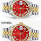 Womens Rolex Datejust Watch 16233 for Men | 36Mm | Diamond Red Roman Dial | Jubilee Band